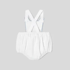 Combinaison, Barboteuse Et Ensemble-Jacadi Barboteuse bébé fille Mon premier - BLANC/BLEU
