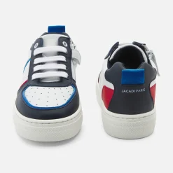 Baskets Et Tennis|Baskets Et Tennis-Jacadi Baskets enfant - MARINE/ROUGE