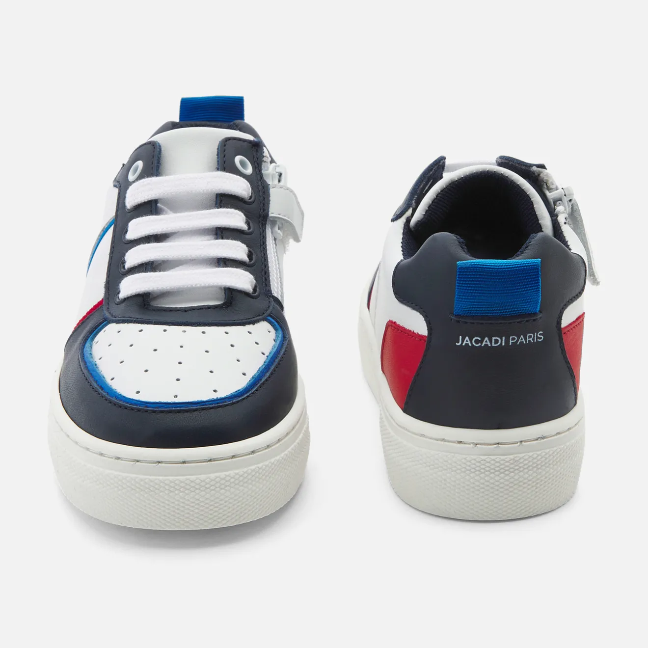 Baskets Et Tennis|Baskets Et Tennis-Jacadi Baskets enfant - MARINE/ROUGE