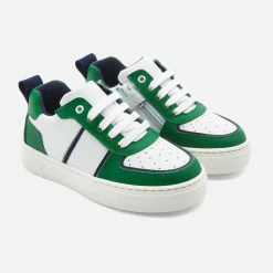 Baskets Et Tennis|Baskets Et Tennis-Jacadi Baskets enfant - MARINE/VERT