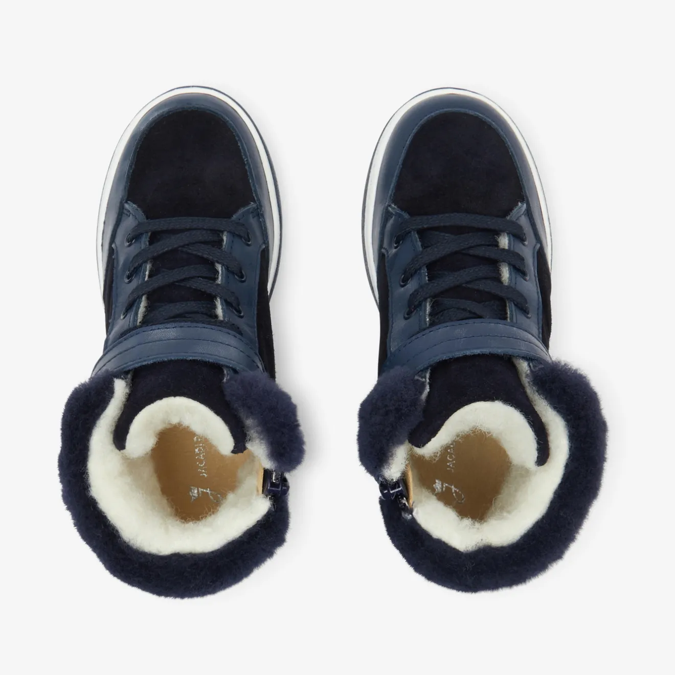 Chaussures Fourrées|Baskets Et Tennis-Jacadi Baskets fourrées enfant garçon - marine MARINE JACADI