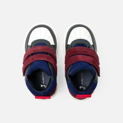 Baskets Et Tennis-Jacadi Baskets montantes bébé garçon - BLEU/ROUGE