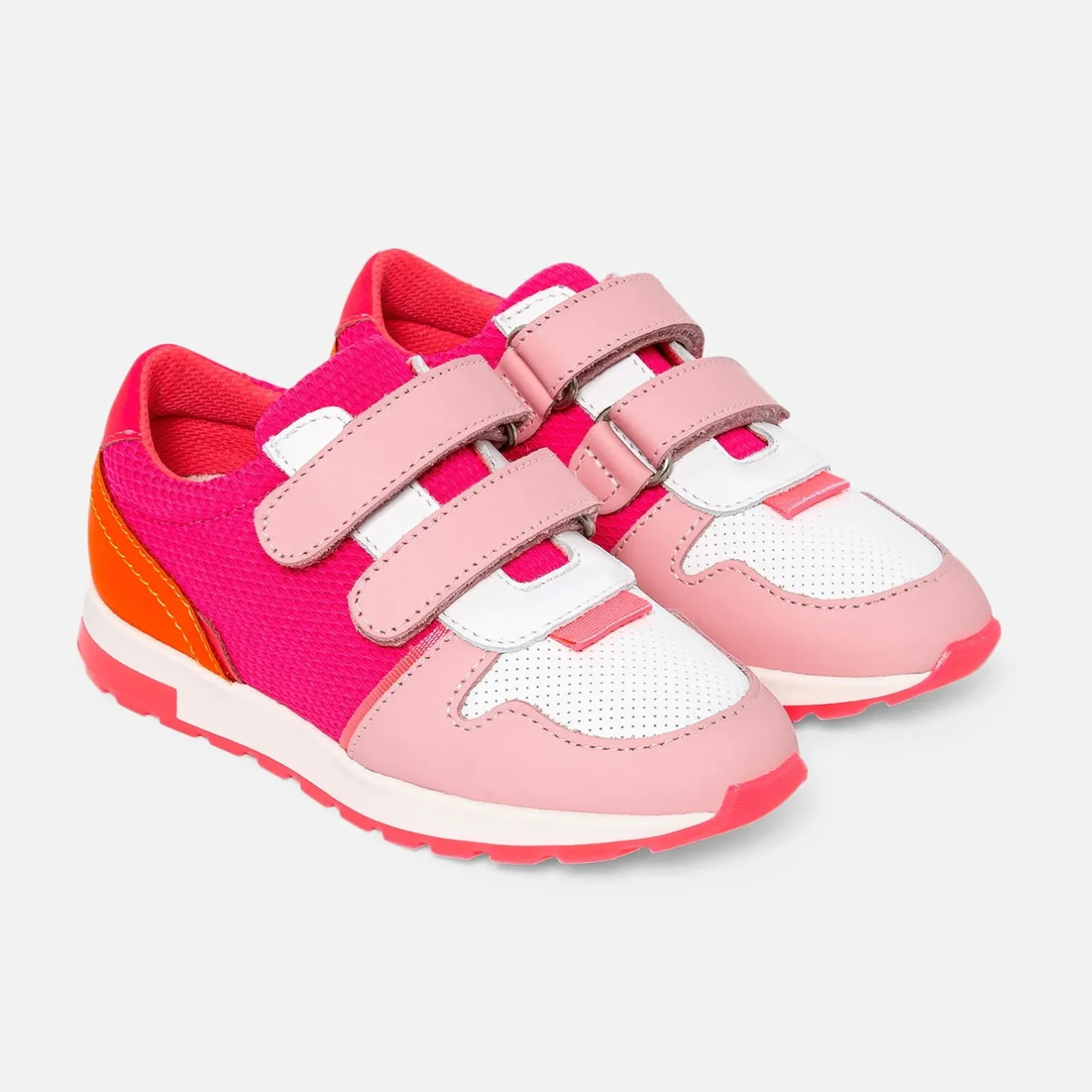 Baskets Et Tennis|Chaussures-Jacadi Baskets running enfant fille - lore ROSE/MULTICO