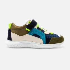 Baskets Et Tennis|Chaussures-Jacadi Baskets running enfant garçon - KAKI