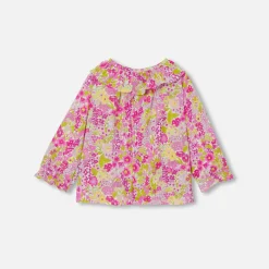 Blouse-Jacadi Blouse bébé fille en Tissu Liberty - lore BLANC/MULTICO
