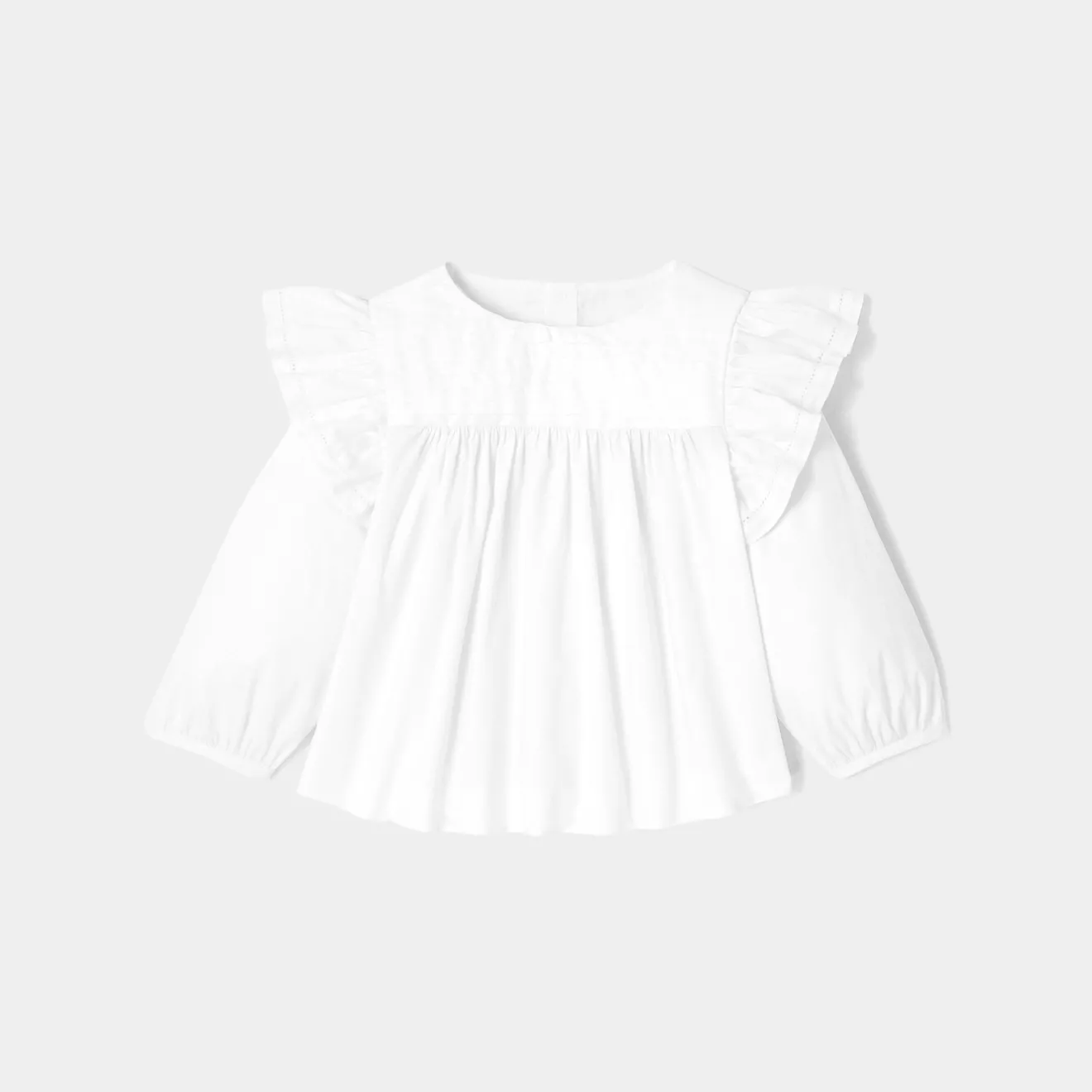 Blouse-Jacadi Blouse bébé manches longues - blanc BLANC JACADI
