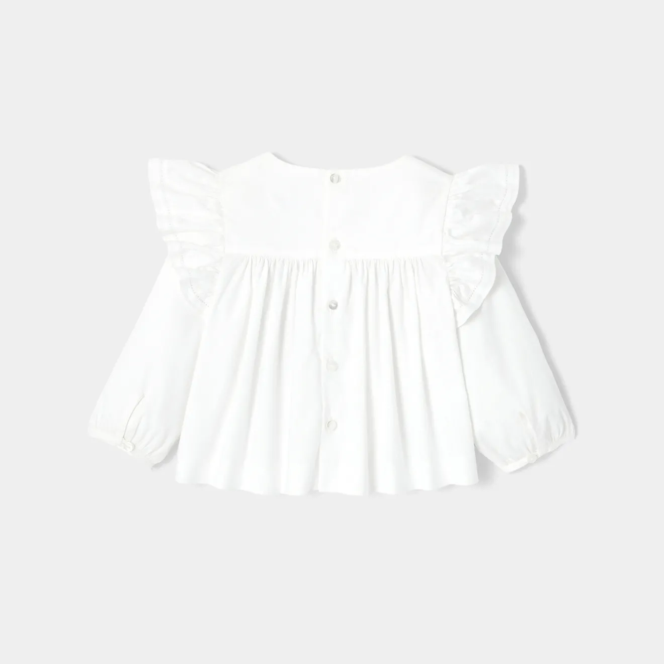 Blouse-Jacadi Blouse bébé manches longues - blanc BLANC JACADI