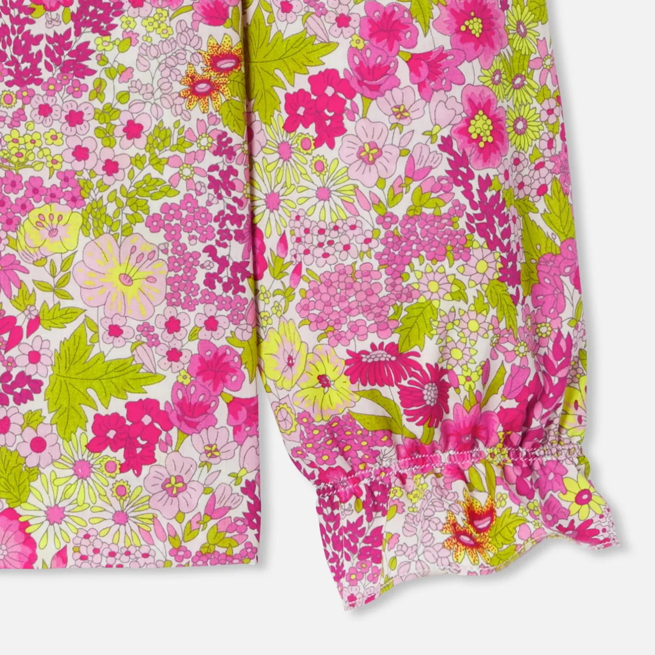 Blouse Et Chemise-Jacadi Blouse enfant fille en tissu Liberty - lore BLANC/MULTICO