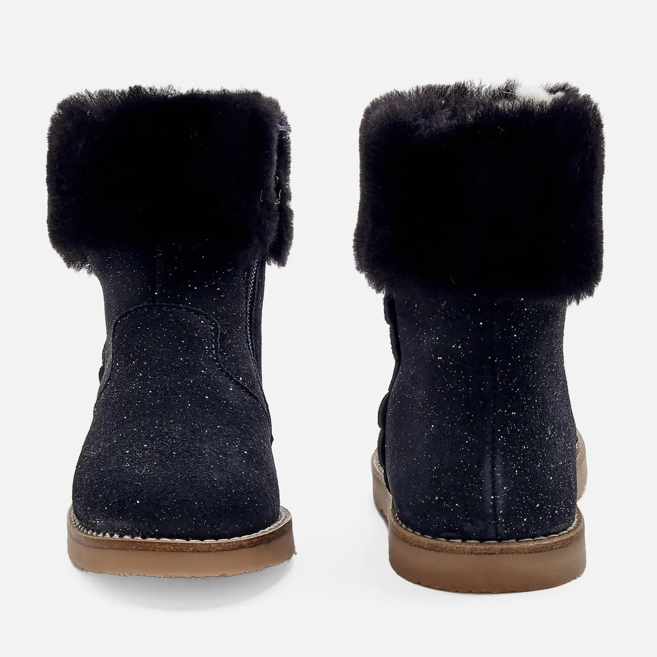Chaussures Fourrées|Boots Et Botillons-Jacadi Boots fourrées enfant fille - marine MARINE JACADI