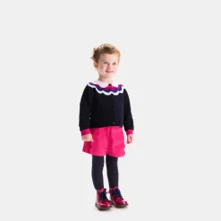 Pull, Sweat Et Cardigan-Jacadi Cardigan bébé fille - lore MARINE/MULTICO
