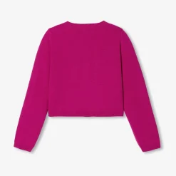 Pull, Sweat Et Cardigan-Jacadi Cardigan court enfant fille - CERISE CLAIR