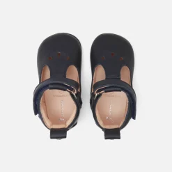 Chaussons|Chaussons-Jacadi Chaussons souples salomés bébé - marine MARINE JACADI