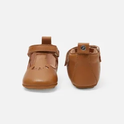 Chaussons|Chaussons-Jacadi Chaussons souples salomés bébé - NATUREL