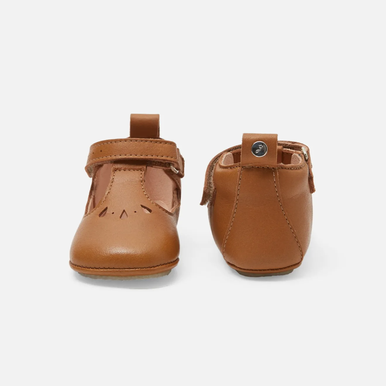 Chaussons|Chaussons-Jacadi Chaussons souples salomés bébé - NATUREL