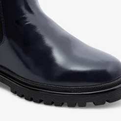 Chaussures Fourrées|Boots Et Botillons-Jacadi Chelsea boots fourrées enfant fille - marine MARINE JACADI