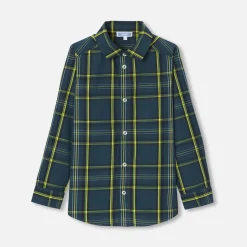 Chemise-Jacadi Chemise enfant garçon à carreaux - lore MARINE/MULTICO