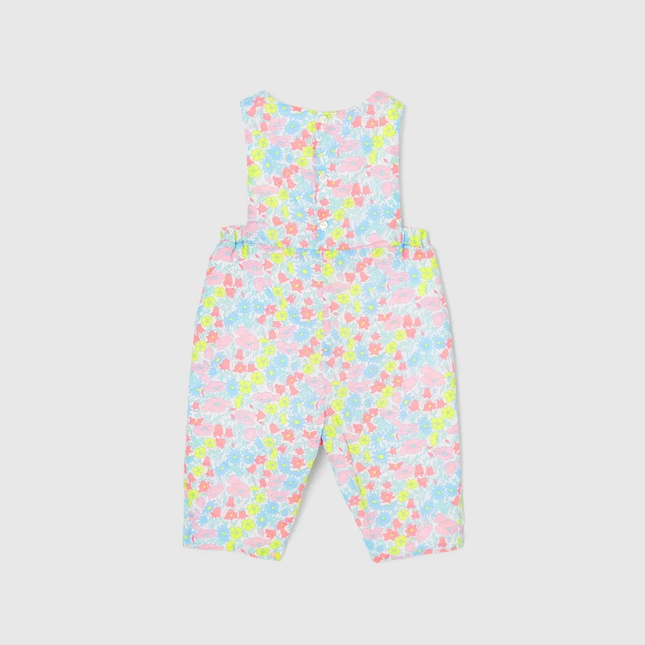 Combinaison, Barboteuse Et Ensemble-Jacadi Combinaison bébé fille en tissu Liberty - lore BLANC/MULTICO