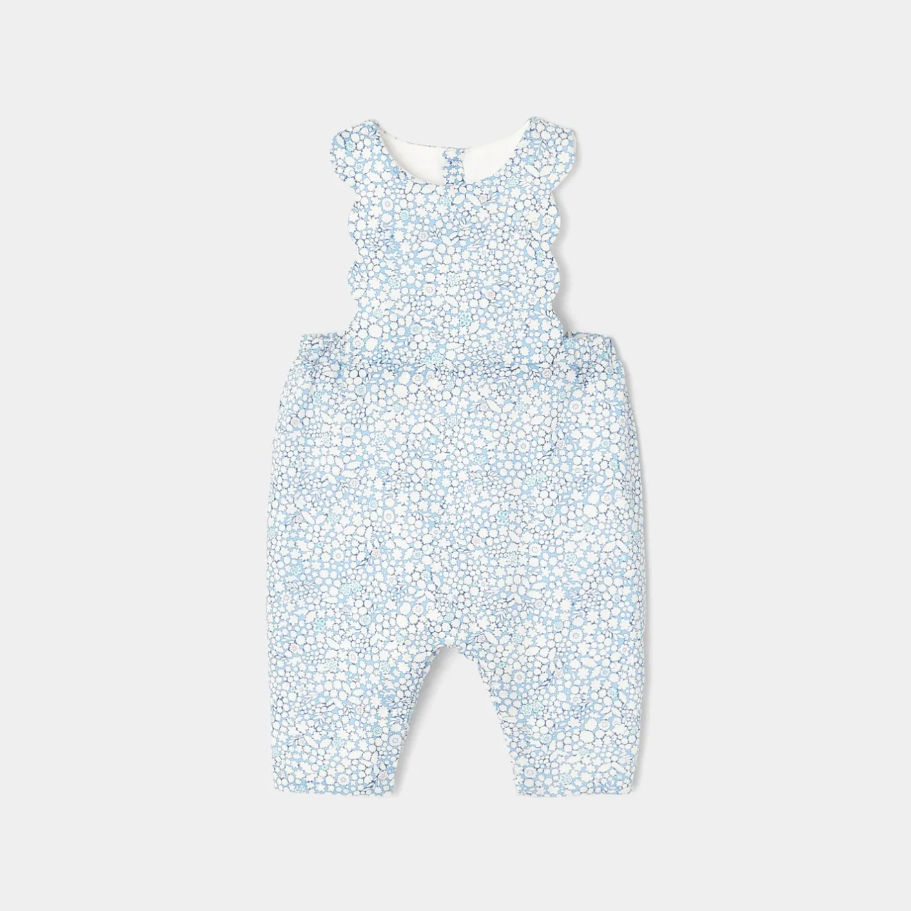 Combinaison, Barboteuse Et Ensemble-Jacadi Combinaison bébé fille en tissu Liberty - lore MULTICO