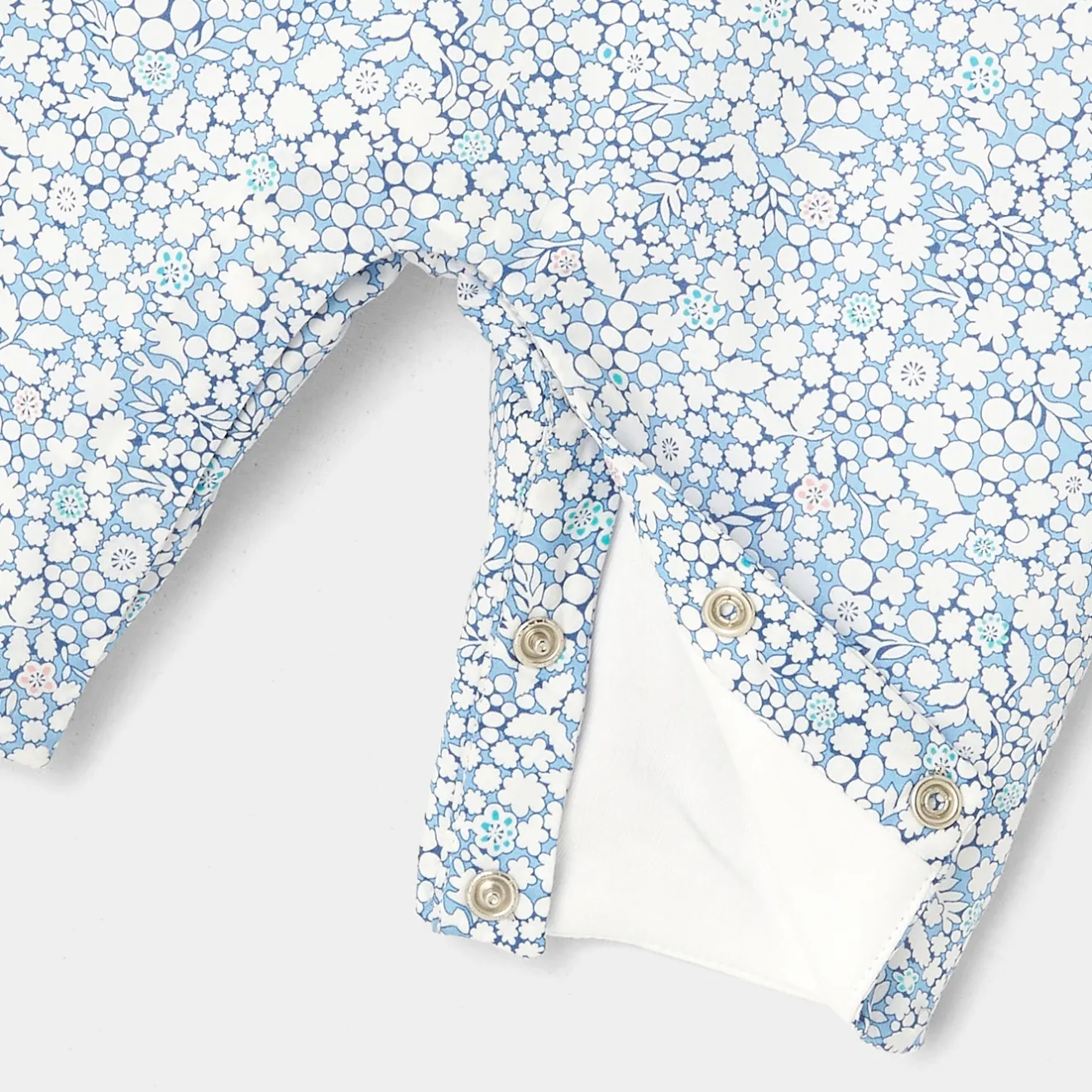 Combinaison, Barboteuse Et Ensemble-Jacadi Combinaison bébé fille en tissu Liberty - lore MULTICO