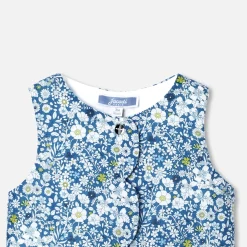 Combinaison, Barboteuse Et Ensemble-Jacadi Combinaison bébé fille en Tissu Liberty - lore BLEU/MULTICO