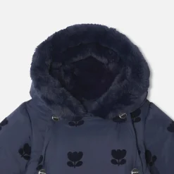 Manteaux, Vestes Et Combi Pilote|Manteau Et Combi-Pilote-Jacadi Combi-pilote en nylon bébé fille - marine MARINE JACADI