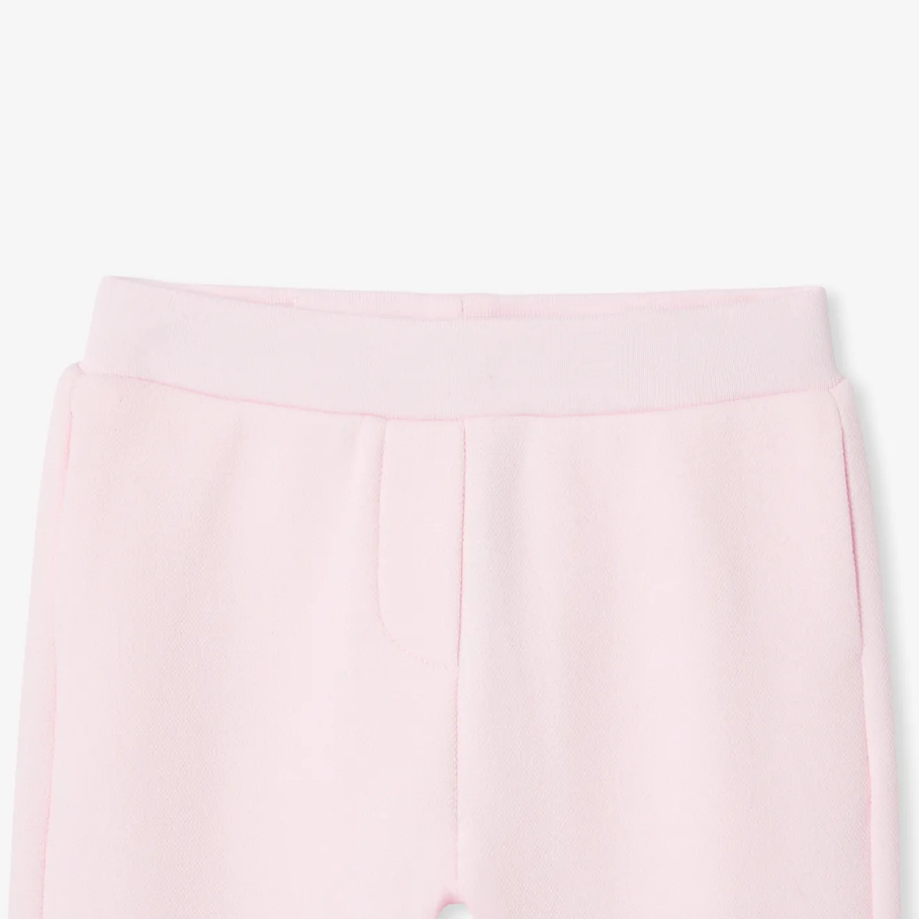 Combinaison Et Ensemble-Jacadi Ensemble bébé fille en maille piquée - rose poudre ROSE POUDRE JACADI
