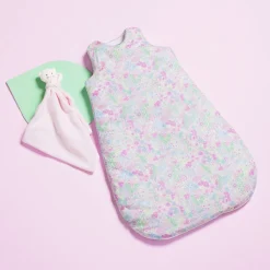 Gigoteuse, Couverture|Gigoteuses Et Couvertures-Jacadi Gigoteuse 0-6 mois en tissu Liberty - lore BLANC/MULTICO