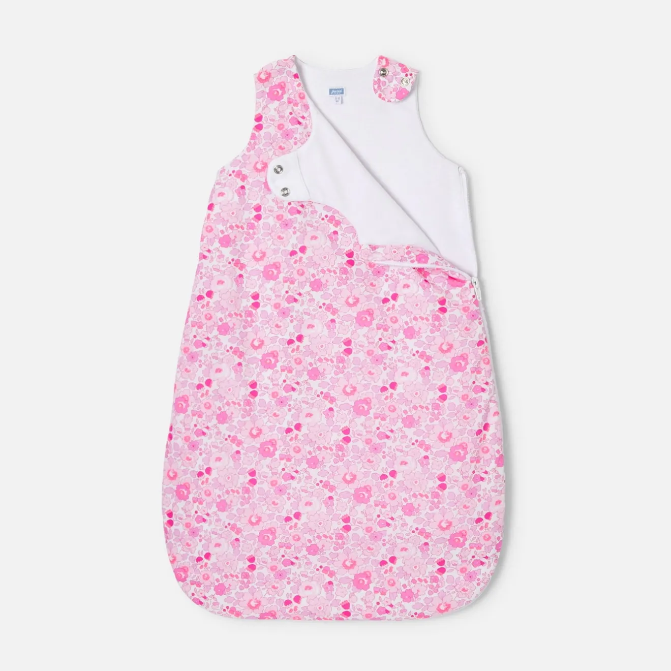 Gigoteuse, Couverture|Gigoteuses Et Couvertures-Jacadi Gigoteuse bébé 0-6 mois en tissu Liberty - lore ROSE/MULTICO