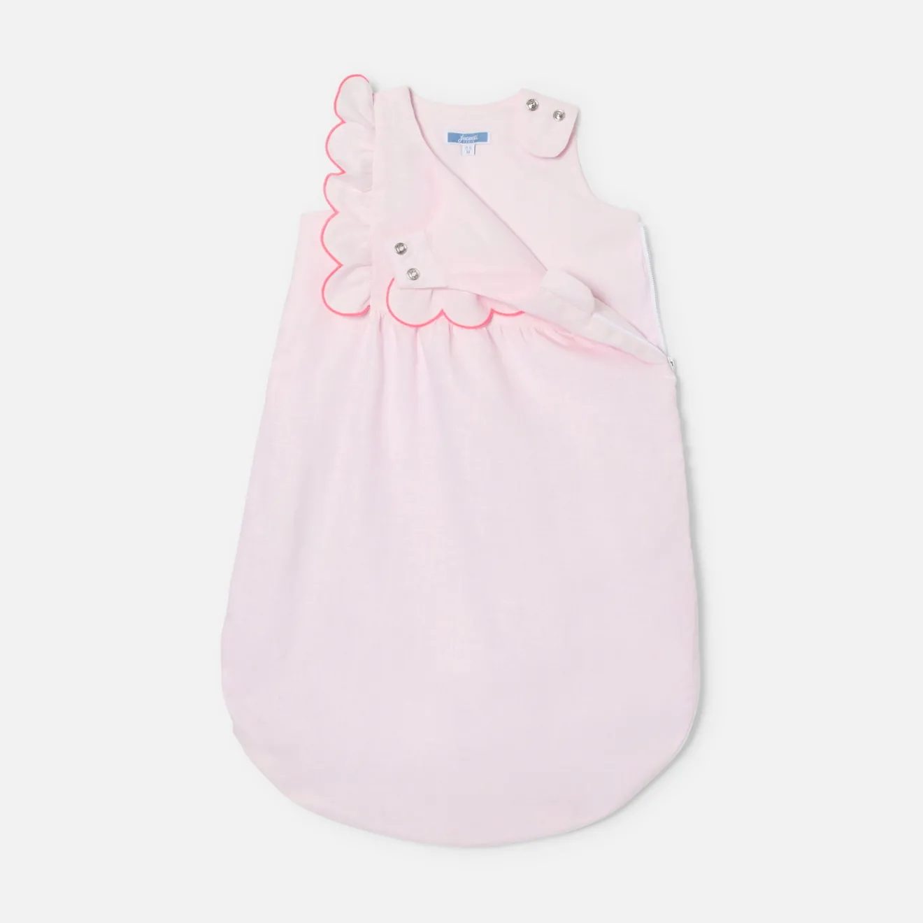 Gigoteuse, Couverture|Gigoteuses Et Couvertures-Jacadi Gigoteuse en lin 0-6 mois - rose pale ROSE PALE JACADI