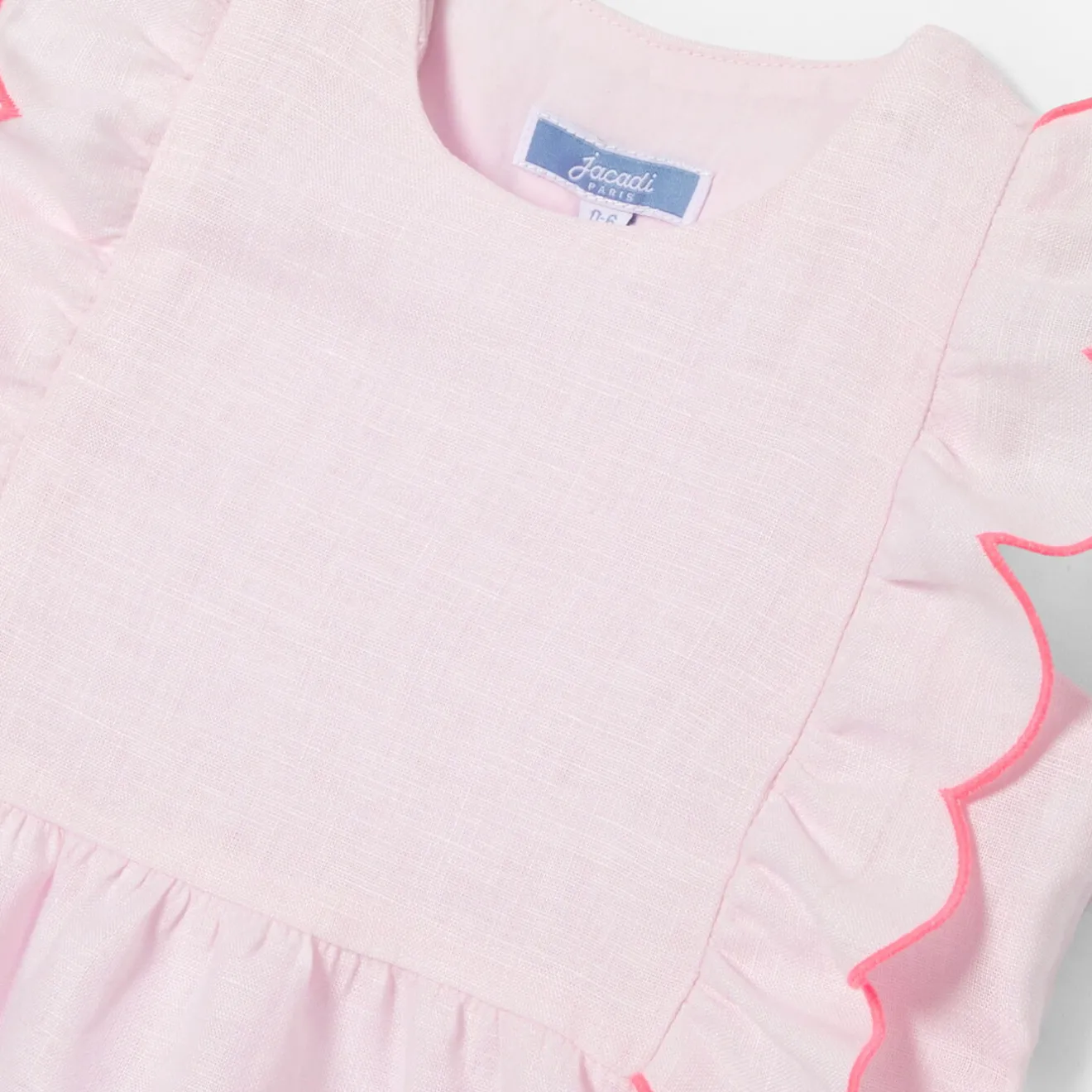 Gigoteuse, Couverture|Gigoteuses Et Couvertures-Jacadi Gigoteuse en lin 0-6 mois - rose pale ROSE PALE JACADI