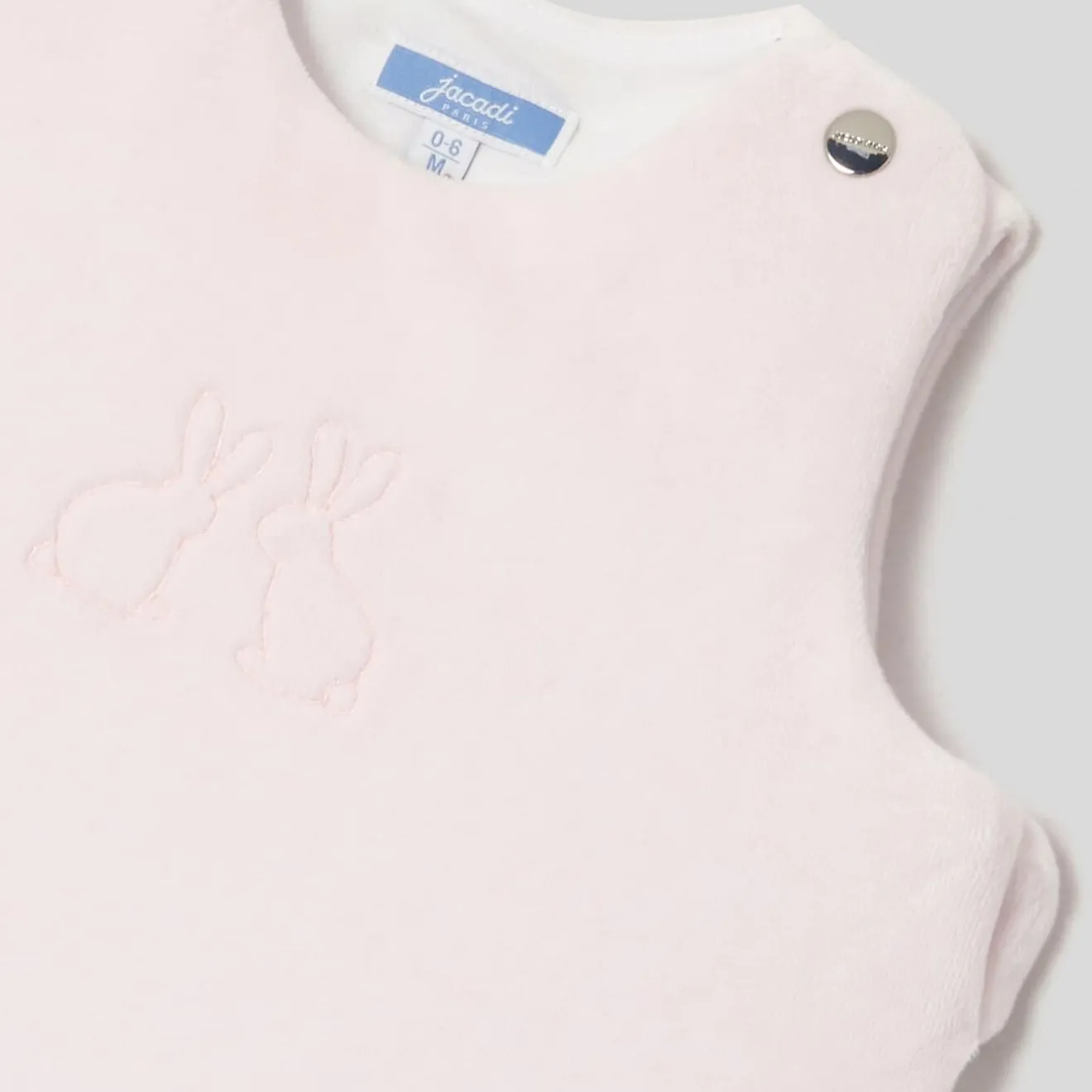 Gigoteuse, Couverture|Gigoteuses Et Couvertures-Jacadi Gigoteuse en velours 0-6 mois - rose pale ROSE PALE JACADI