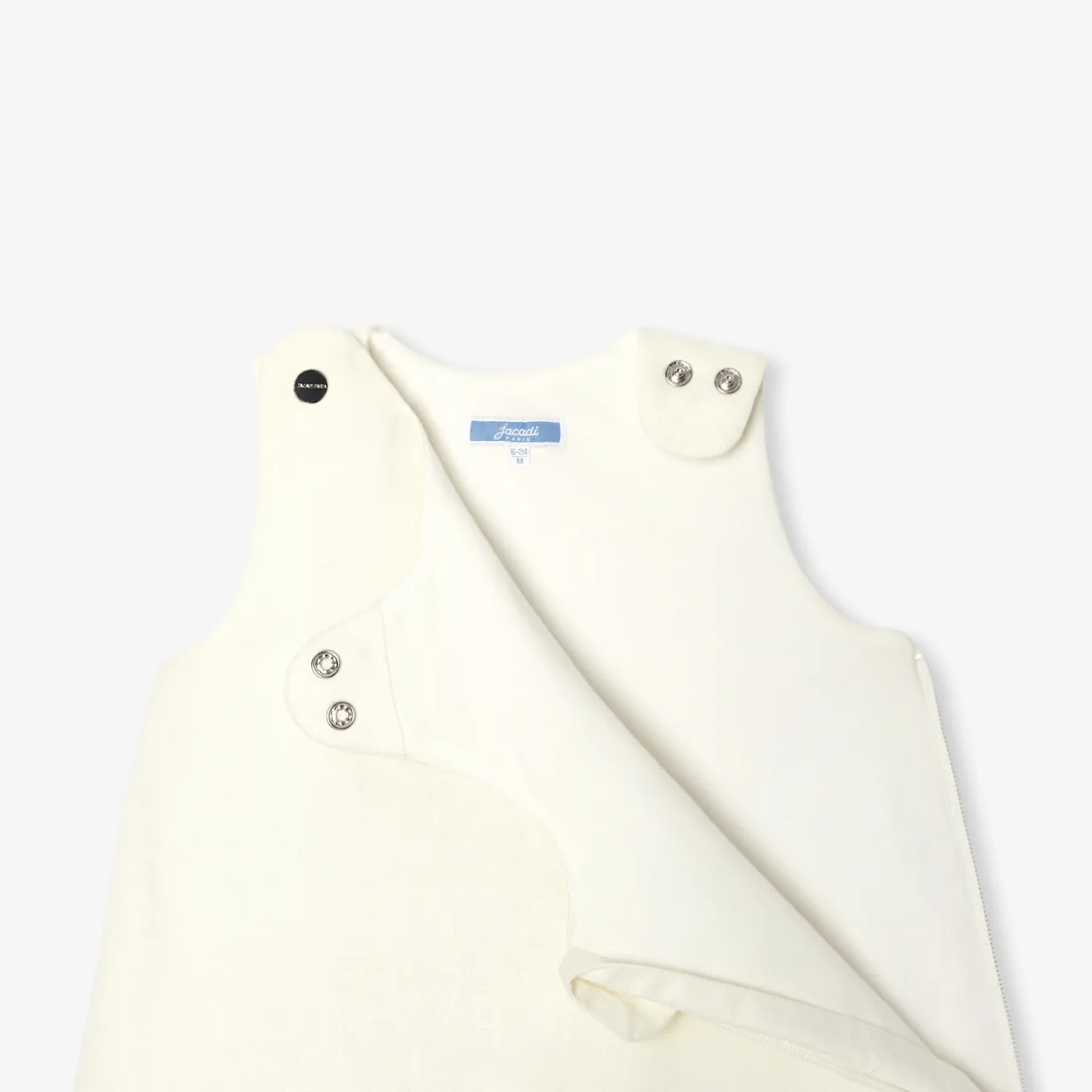 Gigoteuse, Couverture|Gigoteuses Et Couvertures-Jacadi Gigoteuse évolutive 6-24 mois en lin - blanc doux BLANC DOUX JACADI