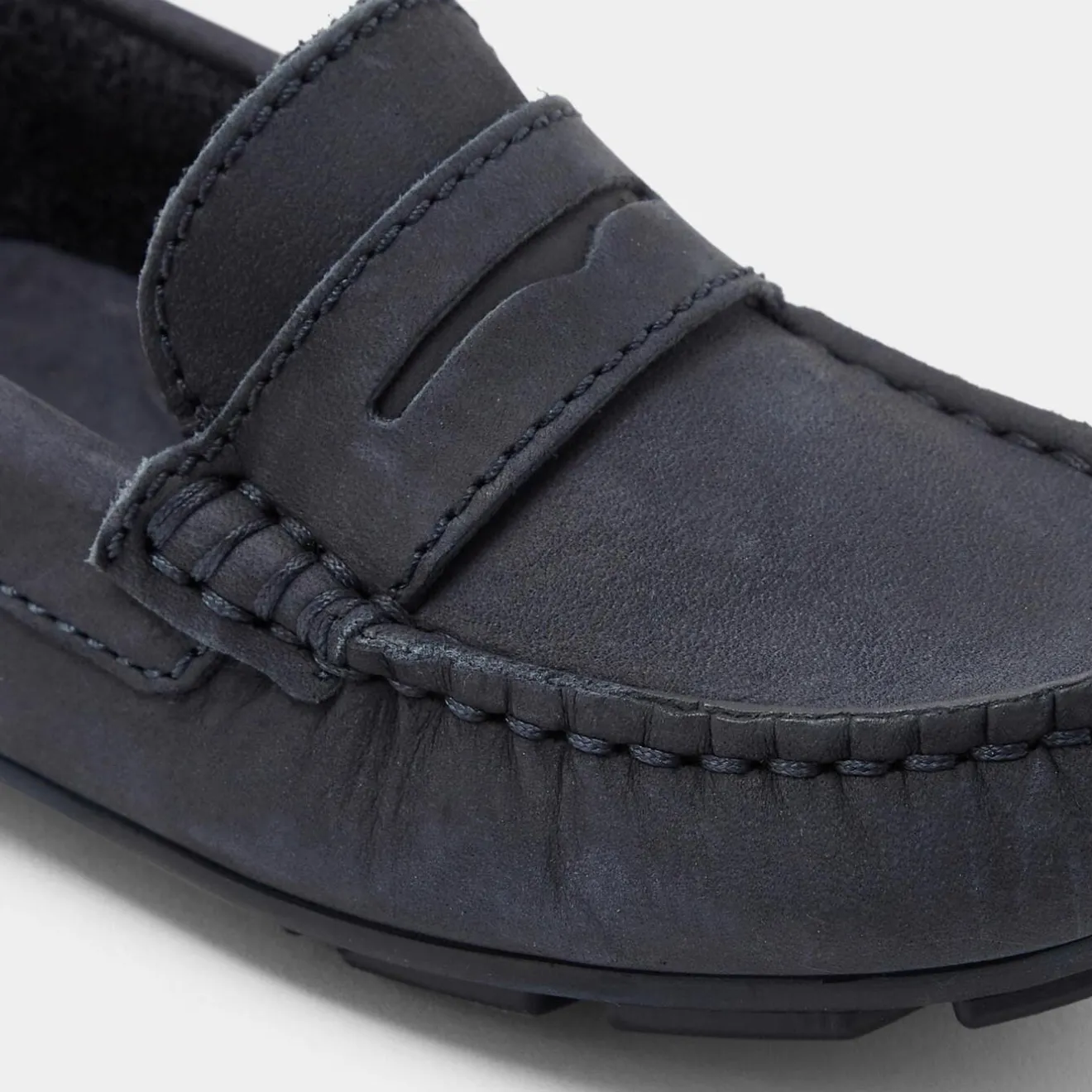 Chaussures Basses|Chaussures-Jacadi Mocassins enfant garçon en nubuck - marine MARINE JACADI