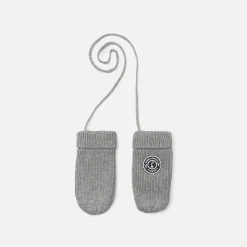 Accessoires-Jacadi Moufles bébé garçon doublées en polaire - gris chine clair GRIS CHINE CLAIR JACADI