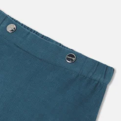 Pantalon, Bloomer Et Short-Jacadi Pantalon bébé garçon en velours - PETROLE