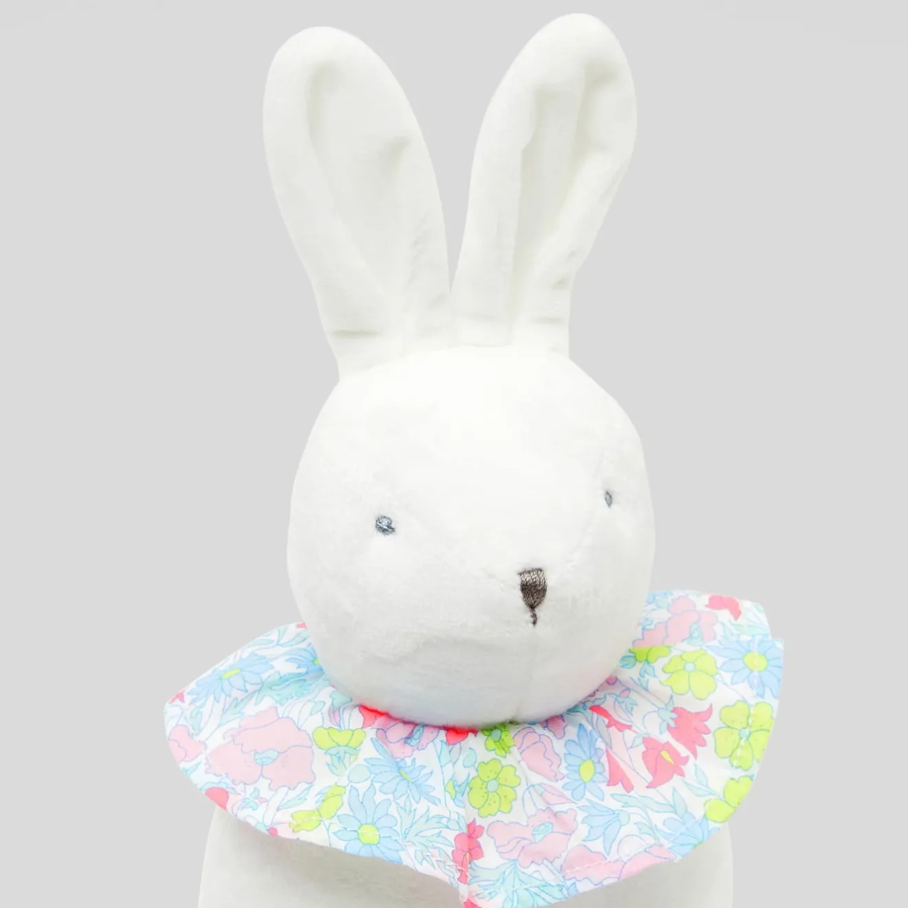 Doudou, Peluche|Eveil, Doudou Et Peluche-Jacadi Peluche musicale lapin - lore BLANC/MULTICO