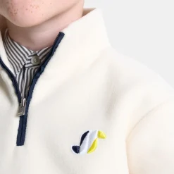 Pull, Sweat Et Cardigan-Jacadi Polaire enfant garçon - blanc doux BLANC DOUX JACADI