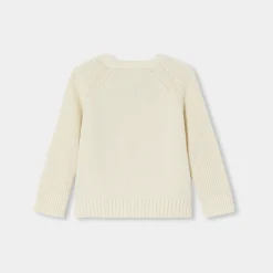 Pull, Sweat Et Cardigan-Jacadi Pull bébé garçon - blanc doux BLANC DOUX JACADI