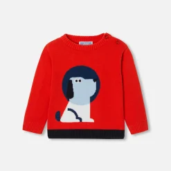 Pull, Sweat Et Cardigan-Jacadi Pull bébé garçon - ROUGE VIF