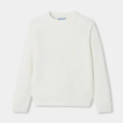 Pull, Sweat Et Cardigan|Pull, Sweat Et Cardigan-Jacadi Pull enfant - blanc doux BLANC DOUX JACADI
