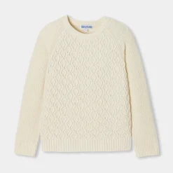Pull, Sweat Et Cardigan-Jacadi Pull enfant garçon - blanc doux BLANC DOUX JACADI