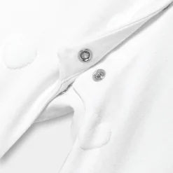 Pyjama|Pyjama-Jacadi Pyjama bébé fille en jersey motif nuage - blanc BLANC JACADI