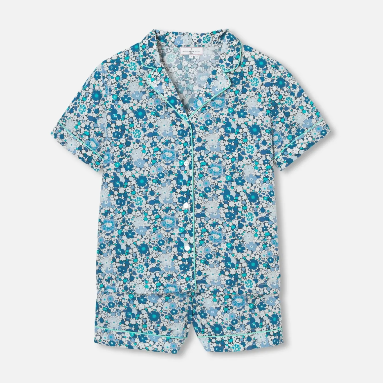 Pyjama Et Nuit-Jacadi Pyjashort femme en tissu Liberty - lore BLEU/MULTICO