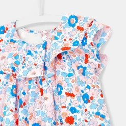 Robe-Jacadi Robe bébé fille en Liberty - lore MULTICO