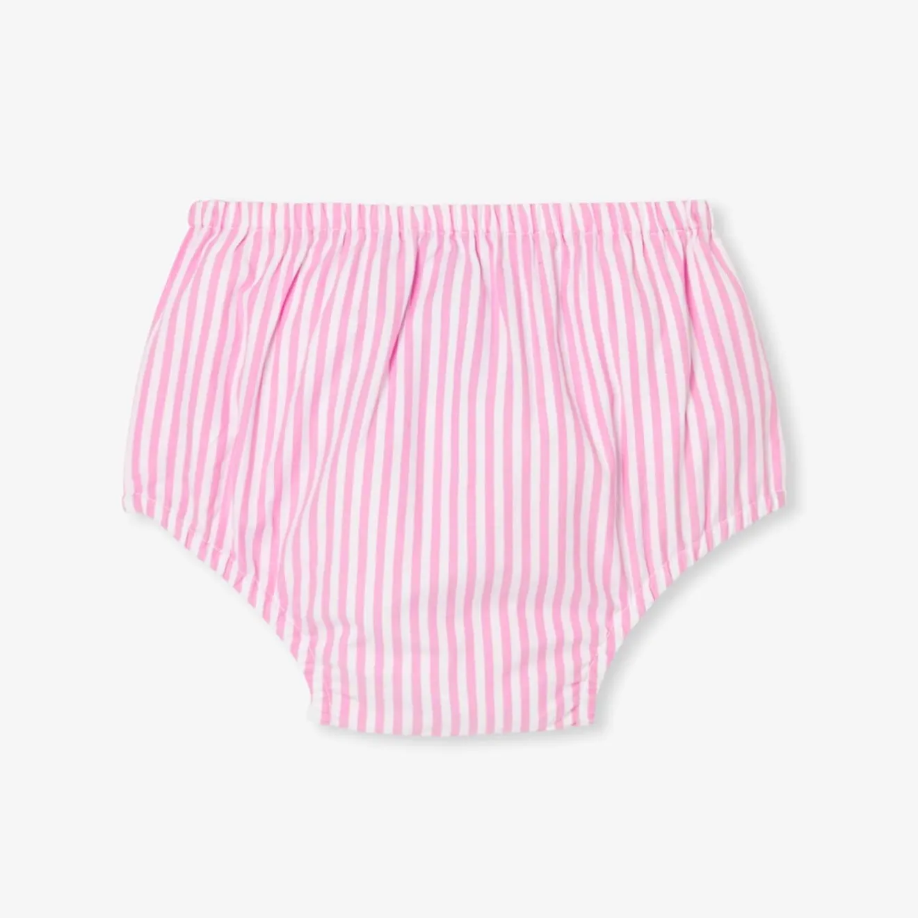 Robe-Jacadi Robe bébé fille en popeline - BLANC/ROSE