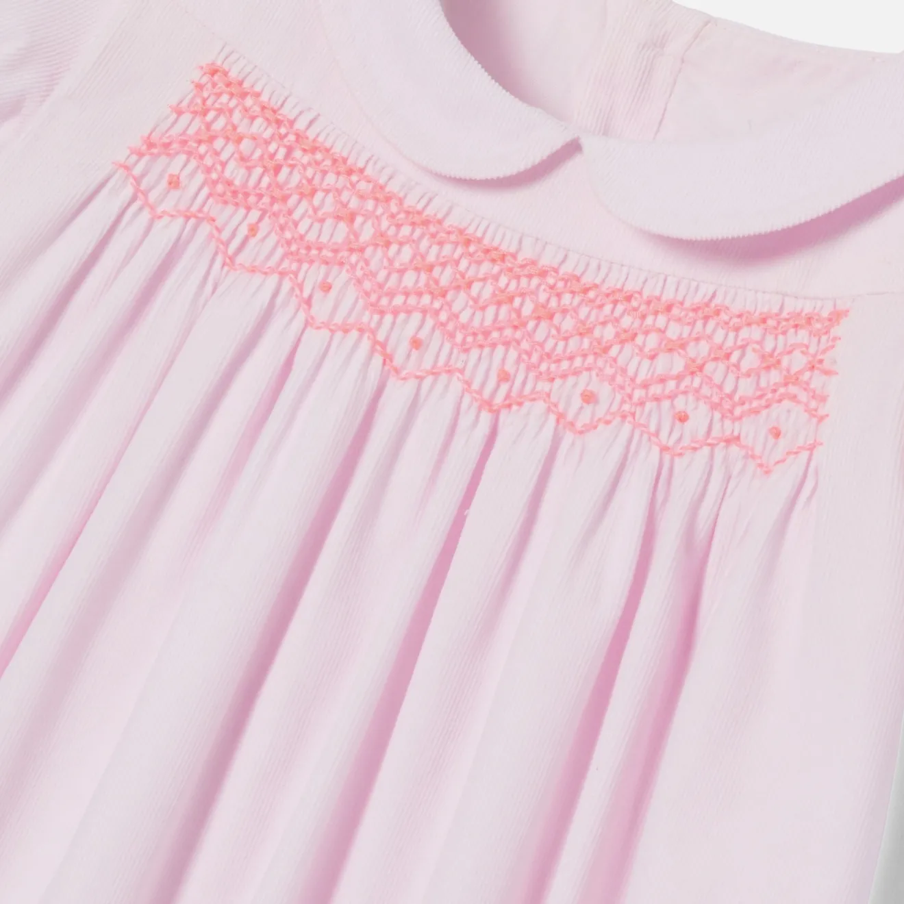 Robe-Jacadi Robe bébé fille manches ballon ROSE POUDRE JACADI