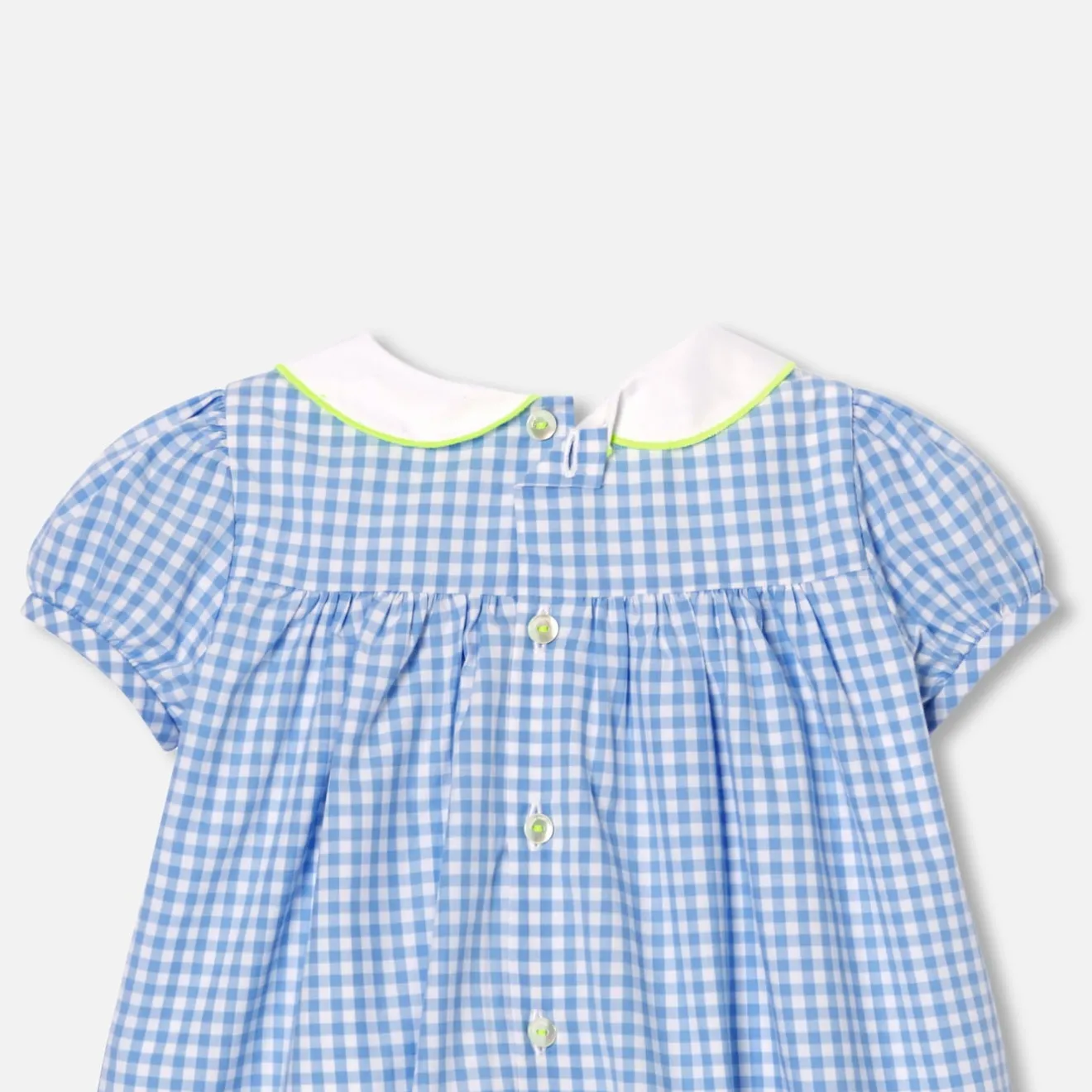 Robe-Jacadi Robe bébé fille manches courtes - BLEU/BLANC