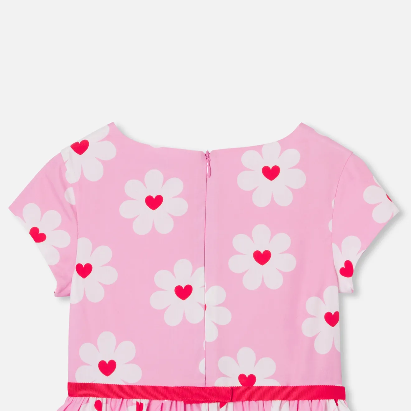 Robe Et Jupe-Jacadi Robe enfant fille en popeline - lore ROSE/MULTICO