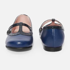 Babies, Charles Ix, Salomés Et Ballerines|Chaussures-Jacadi Salomés enfant fille en cuir - lore MULTICO