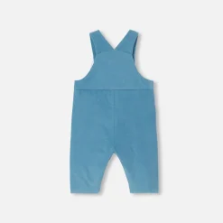 Combinaison, Barboteuse Et Ensemble-Jacadi Salopette bébé garçon en velours - BALTIQUE